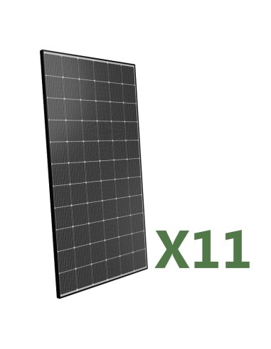 Set of 11 Peimar 505W total 5555W mono photovoltaic solar panel Made in Italy