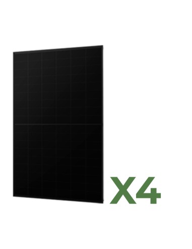 Set 4 AIKO Full Black 445W Gesamt 1780W monokristallines Photovoltaik-Solarmodul