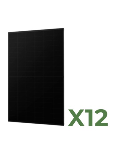 Set 12 AIKO Full Black 445W Gesamt 5340W monokristallines Photovoltaik-Solarmodul