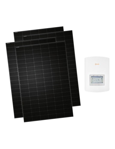 Single-phase photovoltaic kit 3440W Solis inverter 3kW designed for storage