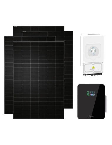 Einphasiger Photovoltaik-Kit 6880W-inverter Deye 6kW lithium Xcellent 5.12kWh