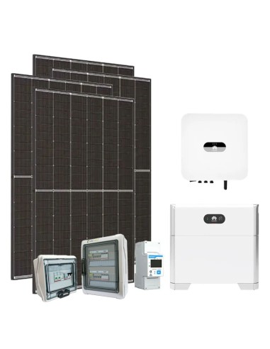 Serie Plus: vendita online Kit fotovoltaico monofase 3600W Plus inverter Huawei 3kW litio LUNA2000 5kWh