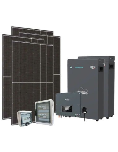 Einphasige Photovoltaik-Kit 4050W Plus-Zucchetti 3.6kW Akku ZSX5000 S 10.2kWh