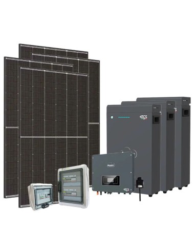 Serie Plus: vendita online Kit fotovoltaico monofase 4500W Plus Zucchetti 4kW litio LV ZSX5000 S 15.3kWh