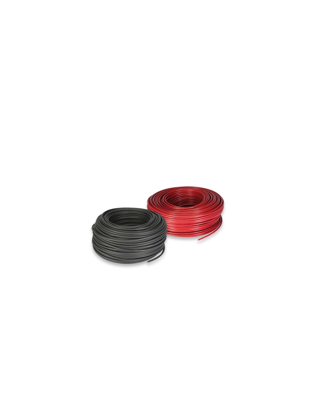 ▷ Câble solaire 6mm Rouge et Noir 10 mètres