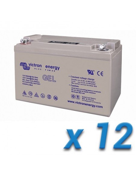Batterie VICTRON étanche Gel 12V / 165Ah